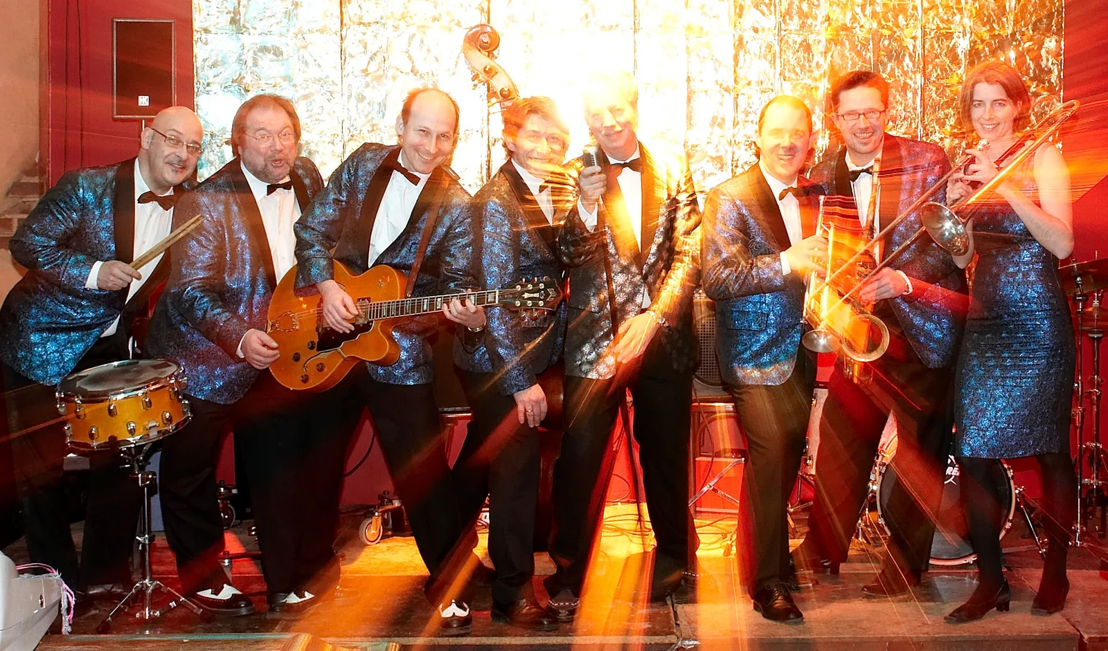 Marty and his Rockin’ Comets auf der Bühne
